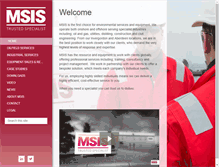 Tablet Screenshot of msisgroup.com